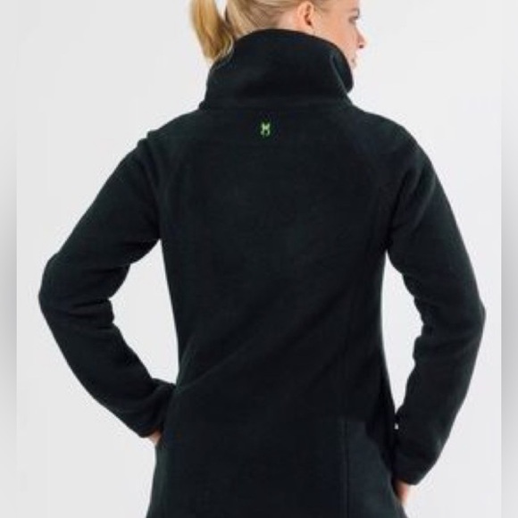 DUDLEY STEPHENS Union Street Jacket in Black with Lime Green Accents Size Small - Picture 3 of 8